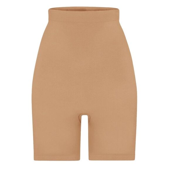 Skims NEW Seamless Sculpt HIGH-WAISTED ABOVE THE KNEE SHORT in Ochre Size 4X/5X - Picture 5 of 10